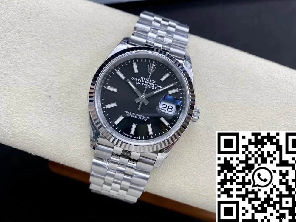 VS Stainless Datejust M126234-0015 Steel 36MM Rolex Factory 0906